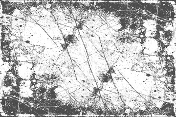 Rough black and white texture vector distressed overlay texture grunge background.