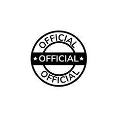 Official Seal Badge Illustration