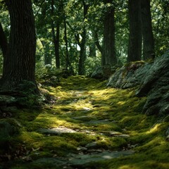 Fototapeta premium path in the forest