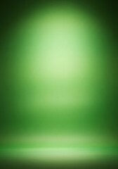 Obraz premium Green Studio Background Ideal for Product - Versatile green backdrop, perfect for showcasing products or creating presentations. Symbolizes nature, growth, freshness, serenity, and harmony