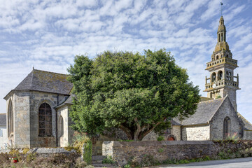 Enclos paroissial de La Martyre dans le département du Finistère - Bretagne