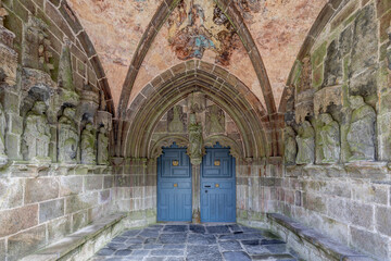 Enclos paroissial de La Martyre dans le département du Finistère - Bretagne