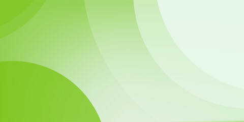 Minimal green geometric background. Dynamic shapes composition. Modern concept for graphic design, background, poster, Vector illustration