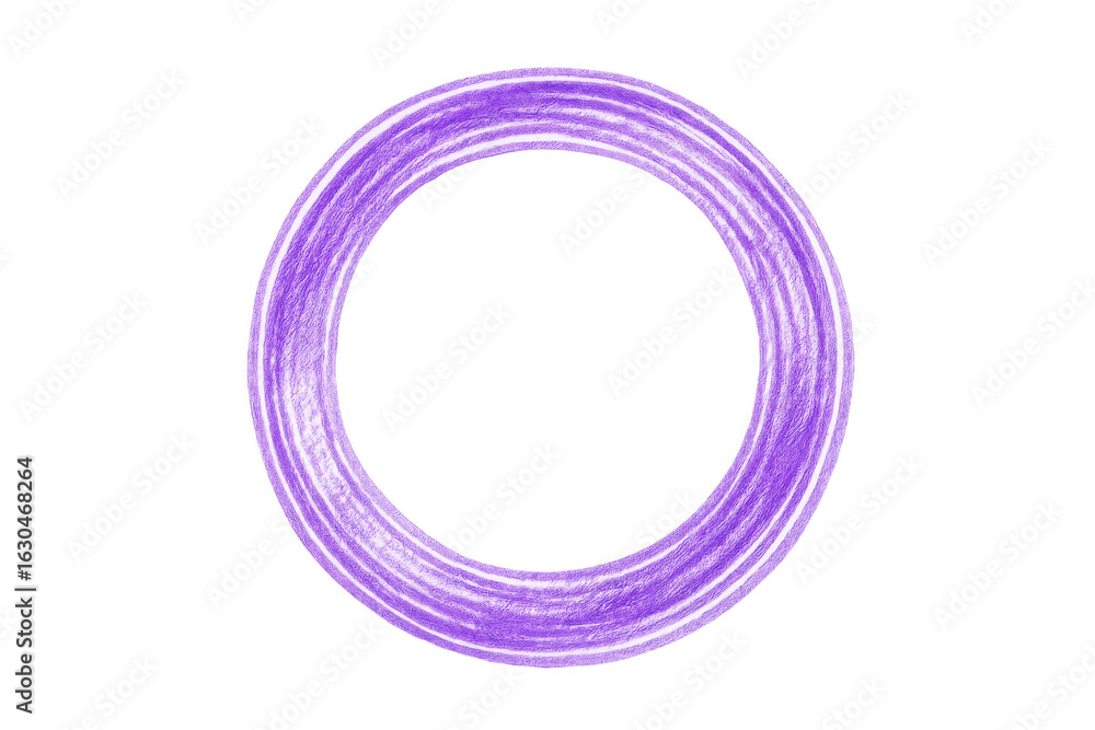 Aufkleber vivid purple circular texture framing transparent backdrop, offering dynamic graphic element for cre
