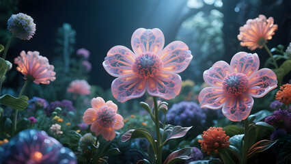 coral reef in aquarium