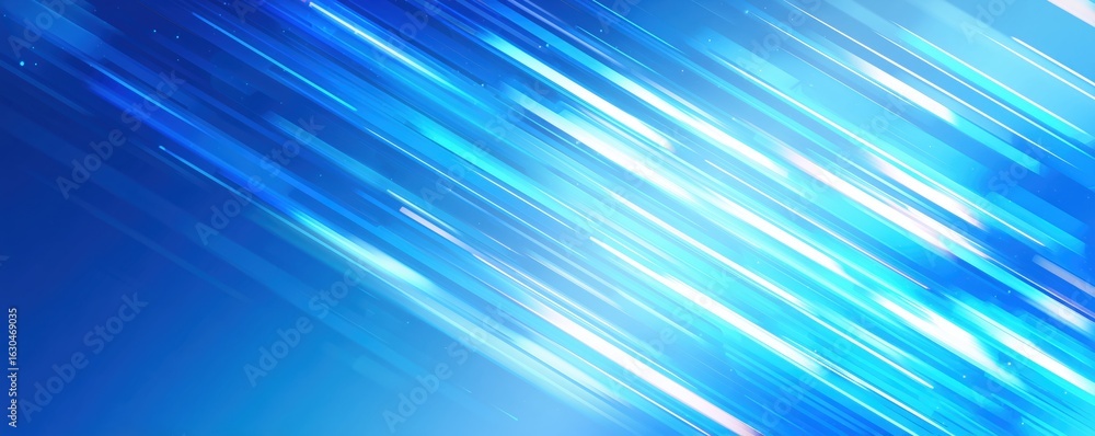 Poster blue technology background with geometric lines and white color vector illustration of digital data 