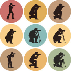 Professional Photographer Icons