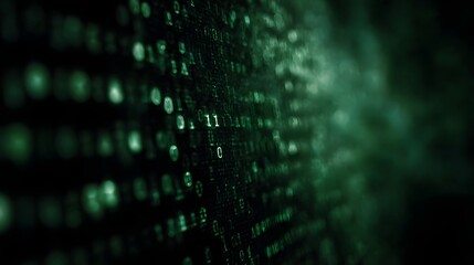 Digital code matrix with programming lighting