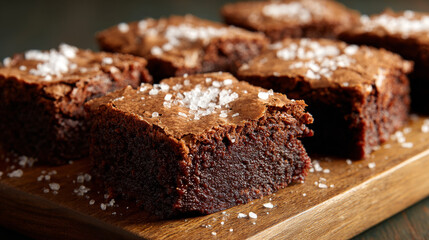 Crinkle top gluten free fudge brownies