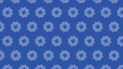 Elegant Seamless Background in Linear Black and White Arabic Floral Style with Sacred Islamic Ornaments and Traditional Oriental Arabesque Motifs Ideal for Fabric, Architecture,  Premium Design Projec