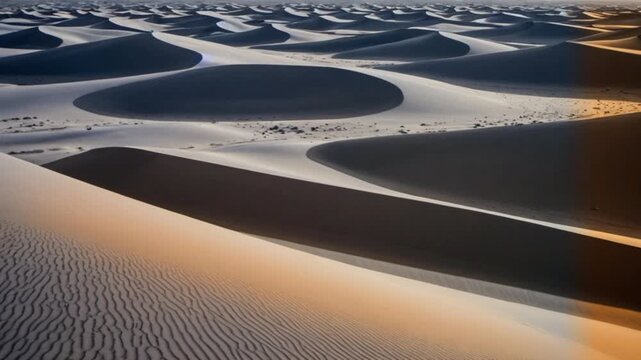 Soft Sand Wave Animation &ndash; Calm 5s Minimal Flowing Texture for Ambient Use
