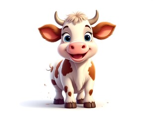 Cute cartoon cow (1)