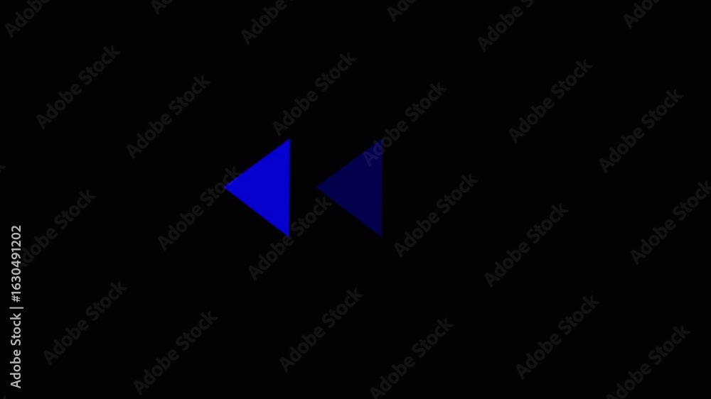 Poster left-directional arrow loop animation. animated arrows for the overlay video layer. arrow icon conce
