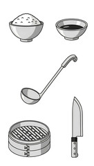 Essential Culinary Tools and Ingredients for Asian Cooking Preparation