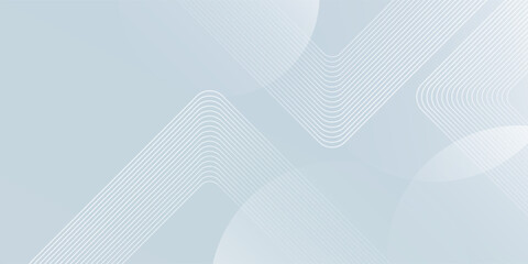 Abstract white geometric shapes background. Modern square lines pattern. Minimal geometric design. Futuristic concept. Suitable for posters, banners, brochures, covers, presentations, websites, vector