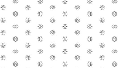 Modern White Seamless Background with Subtle Golden Rhombuses and Star Dots – Elegant Minimal Vector Design for Branding and Luxury Paper Goods