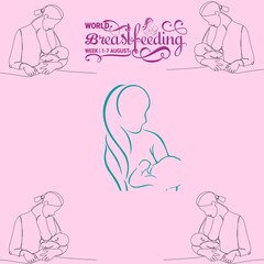 world breast feeding week 