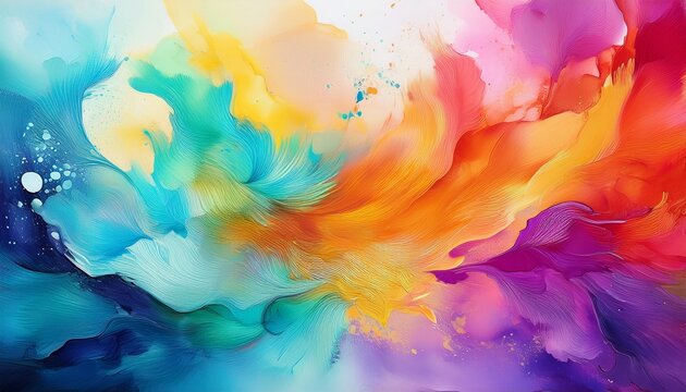 painting an abstract background in procreate