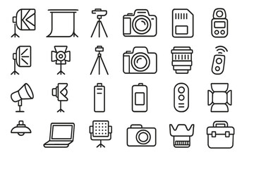 Essential photography equipment and accessories arranged in a neat layout for creative opportunities in digital imaging