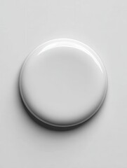 blank white badge mockup
