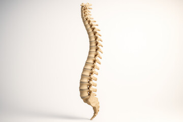 Human Spine Anatomy - Illustration