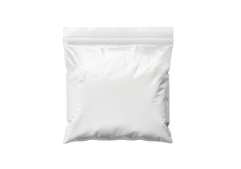 Obraz premium Small Plastic Bag Filled with White Powder