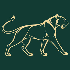 Creative Animal Vector Logo Design | Wild Animal Icon in Modern Style

