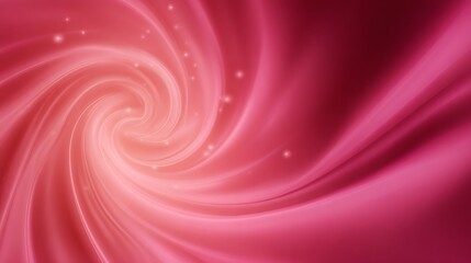 Swirling raspberry pink abstract with glowing particles background