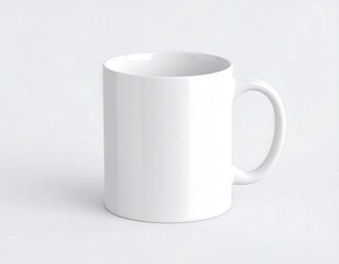 Fototapeta premium Blank white mug