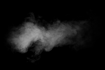 Collection of close-up shots of abstract white steam or smoke. White cloudiness from moisture spray...