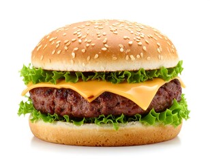 Delicious cheese burger