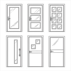 Collection of modern and classic door designs for homes
