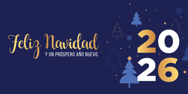 feliz navidad y feliz a&ntilde;o nuevo 2026