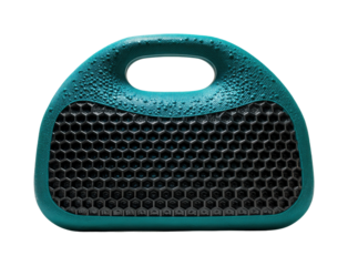 Innovative honeycomb design tool product showcase top view isolated on transparent background, png