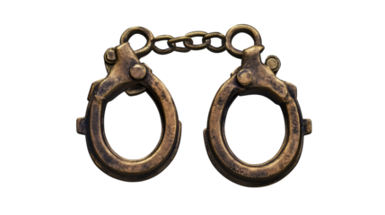 handcuffs isolated on white background  png