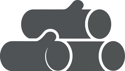 Stack of logs icon