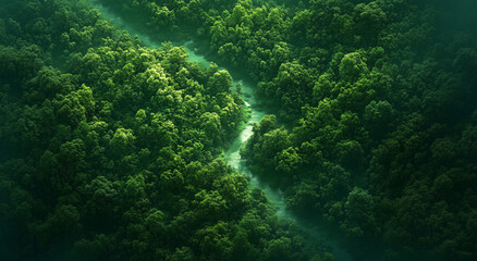 Fototapeta premium Green Landscape