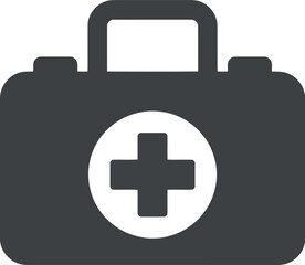 Obraz premium First aid kit icon