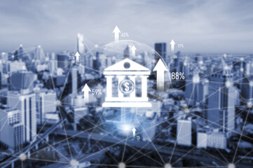 Digital banking innovation integrates finance and technology to enhance online banking, mobile...