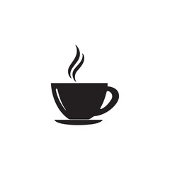 Coffee cup icon vector isolated on white background. Coffee cup icon. Coffee vector icon