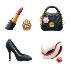 Obraz premium Elegant accessories for fashion and style.