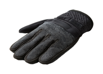 Protective work gloves for industrial use workshop environment isolated on transparent background, png