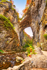 Natural Bridge, Virginia, USA with the
