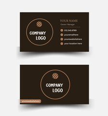 
A modern and professional business card template designed to elevate personal or corporate branding. This sleek and clean layout features balanced typography, organized layers...