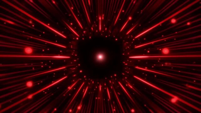 Red light speed animation background loop for visuals and motion graphics design use cases here now