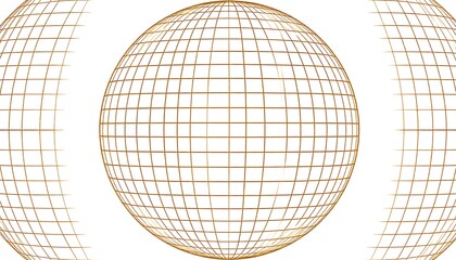 3D sphere grid