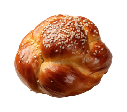 Baking fresh challah bread kitchen food cozy isolated on transparent background, png