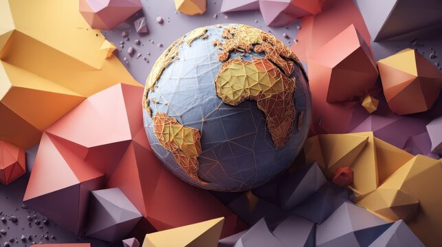 global geometric abstract art