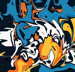 Abstract Swirl Backgrounds in Multiple Color Variations – Red, Black, White, Blue, Purple, Green, Yellow, Pink, Cyan, Gold, Orange, and Teal – Liquid Psychedelic Art Style