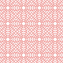Geometric Seamless Pattern with Interlacing Waves